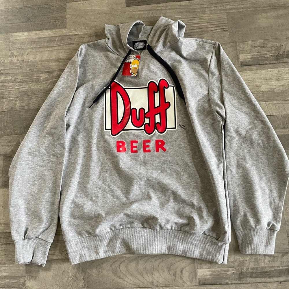 The Simpsons Duff Beer sweatshirt